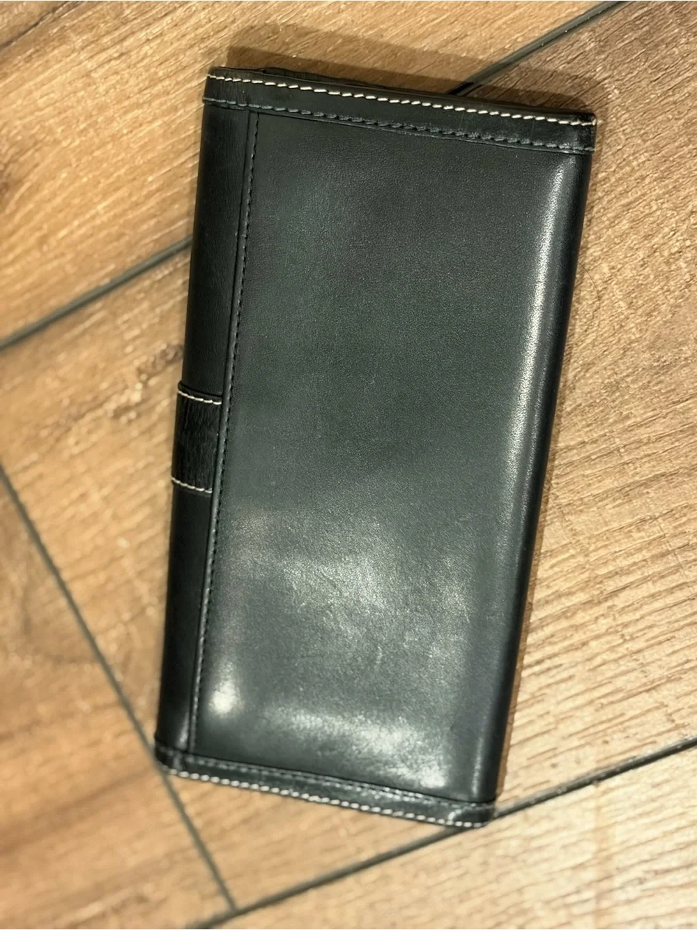 Coach sleek black